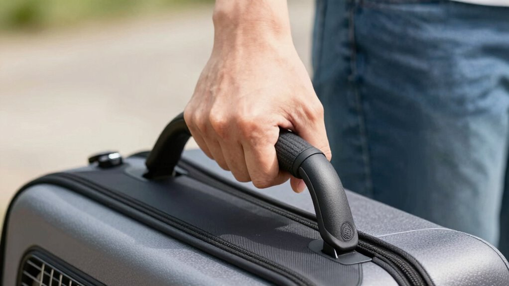 secure durable handle grip