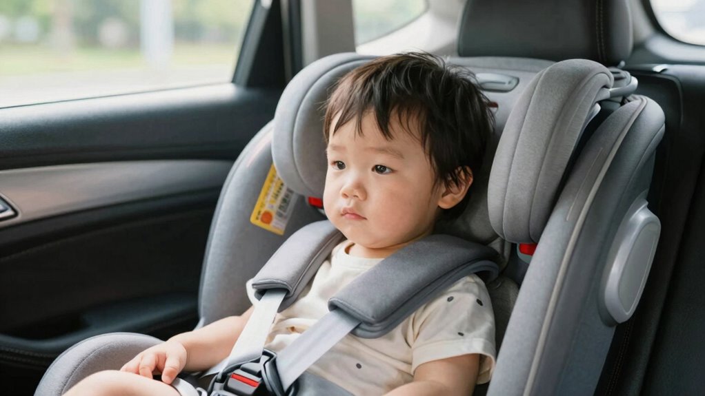 secure proper car seat transition
