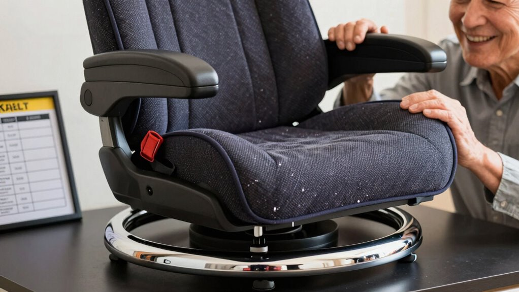 signs of rotating seat failure