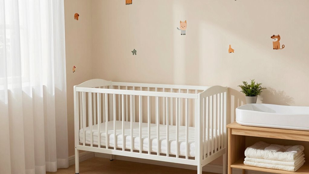 space saving safe adaptable crib