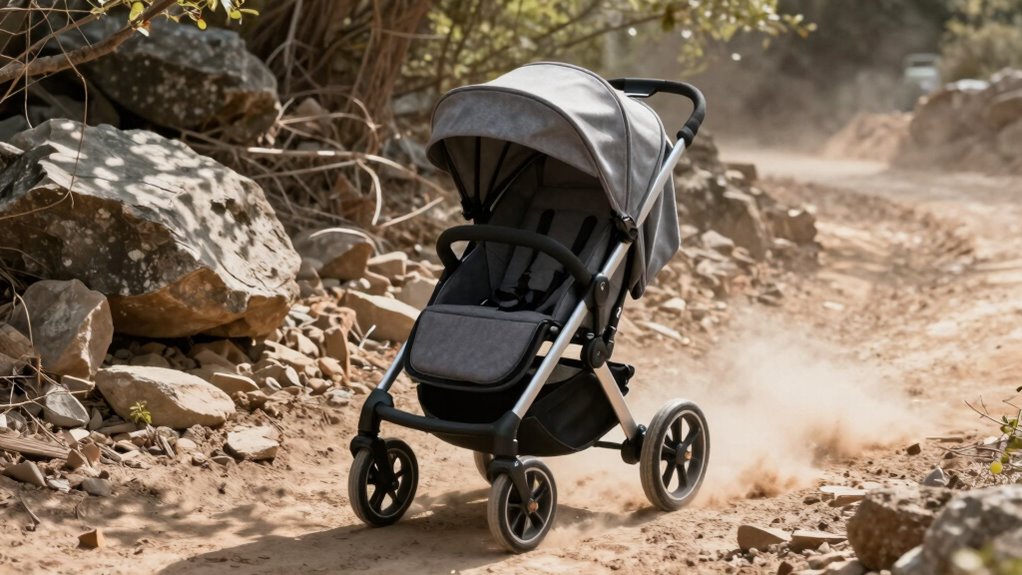 terrain specific stroller wagon features