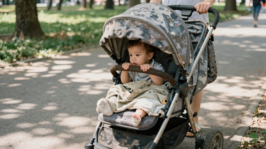 when to replace double stroller