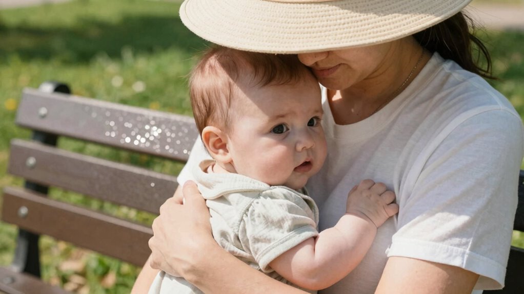 avoid babywearing in heat