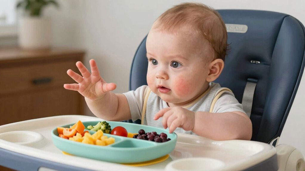 baby curiosity encourages self feeding
