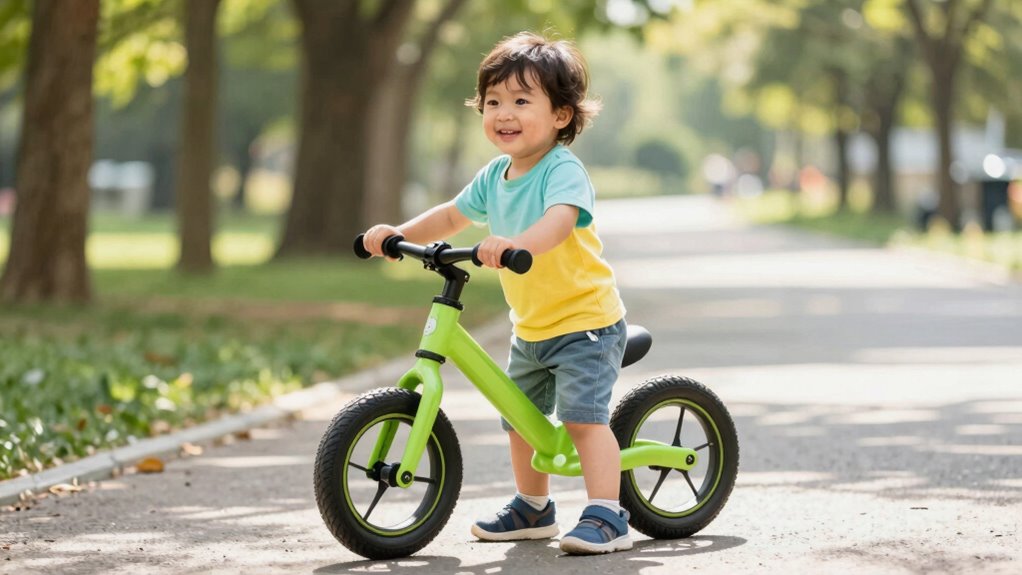 balance bikes promote motor skills
