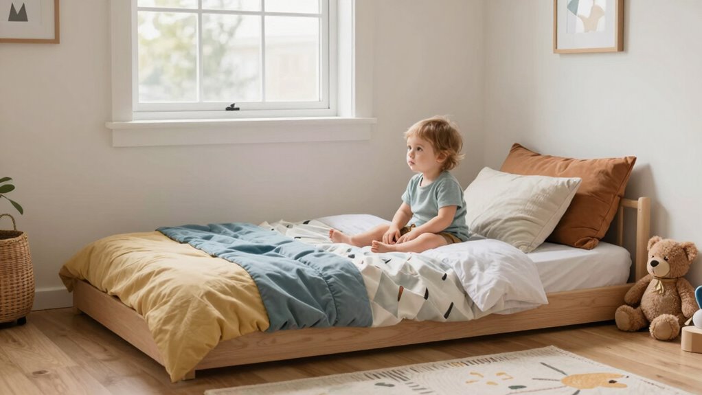 child readiness for floor bed