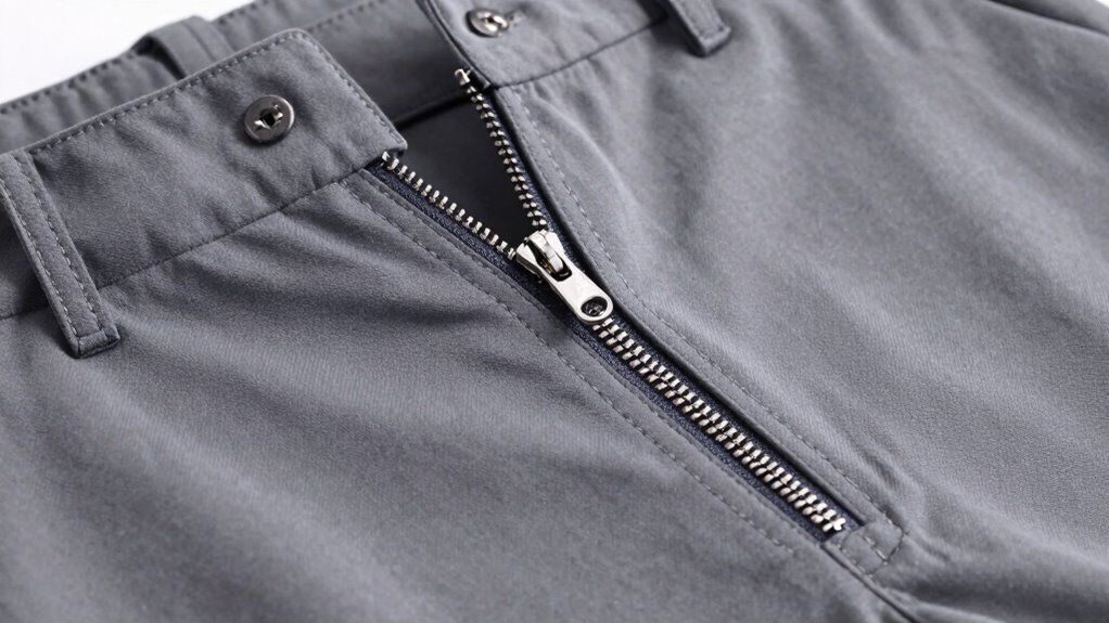 comfortable functional side zippers