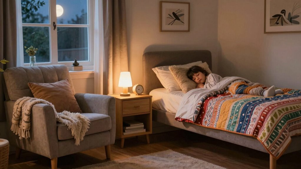consistent bedtimes and routines