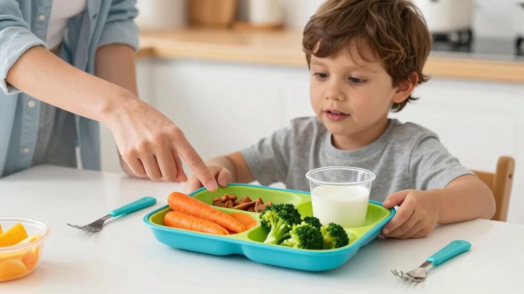 consistent positive mealtime habits