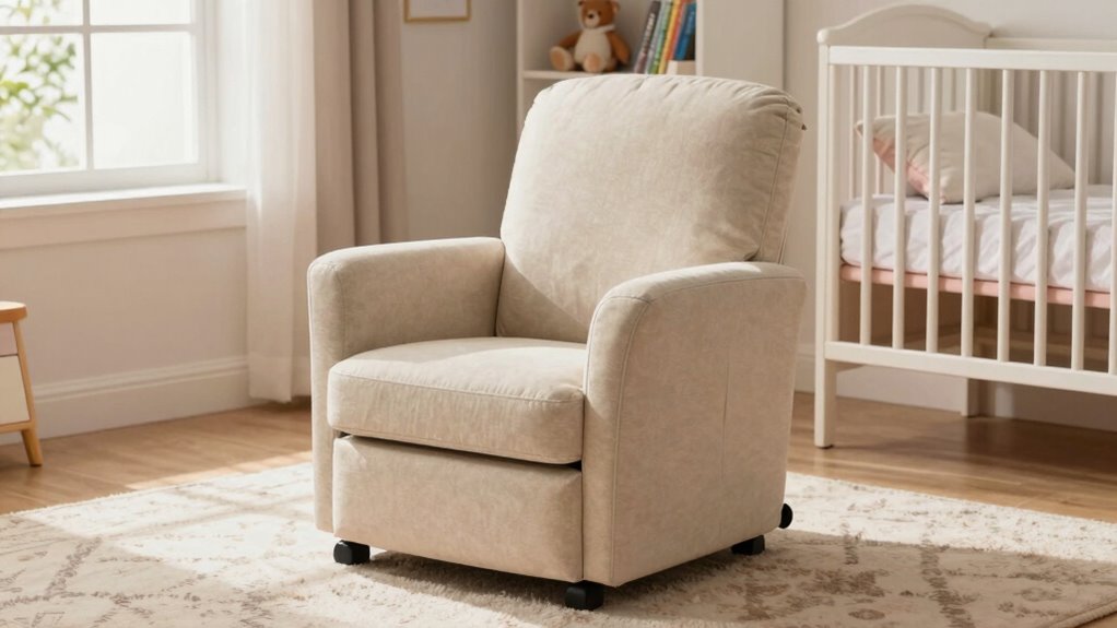 ergonomic supportive nursery seating