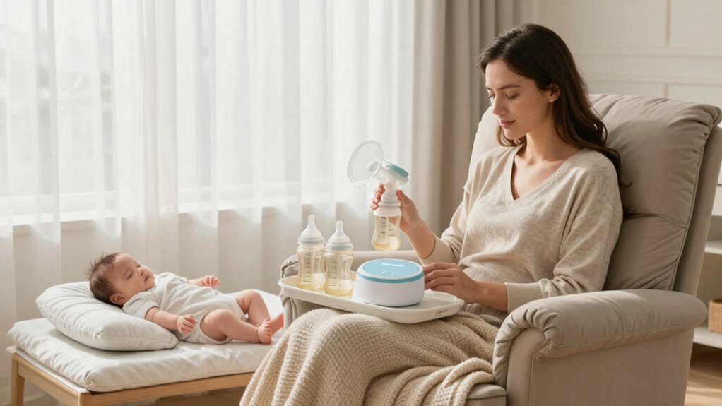 flexible comfortable pumping routine