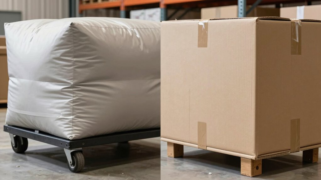 flexible secure fragile packaging