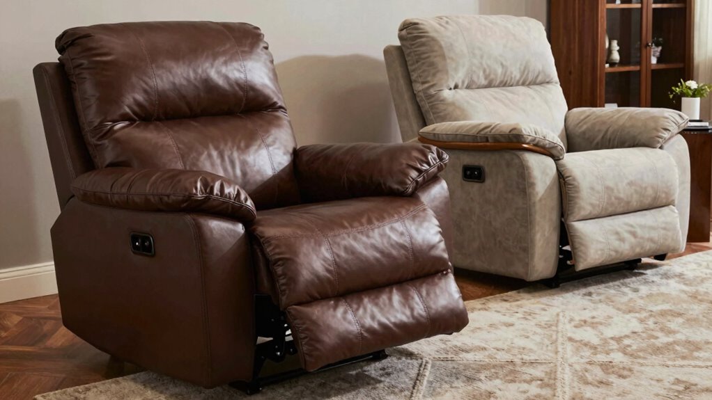 glider vs recliner differences