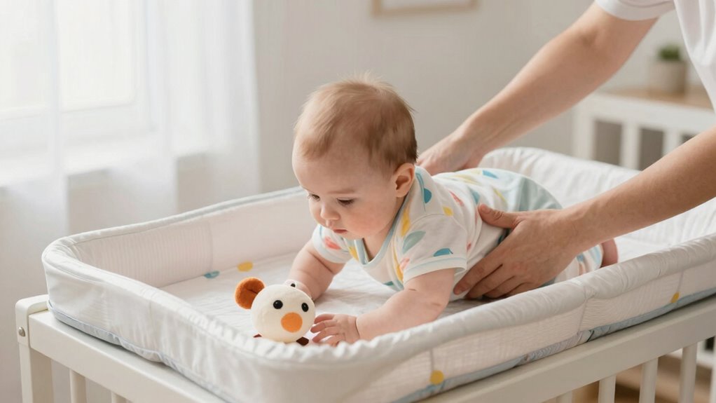 never leave baby unattended