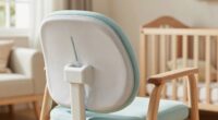 nursery chair back pain