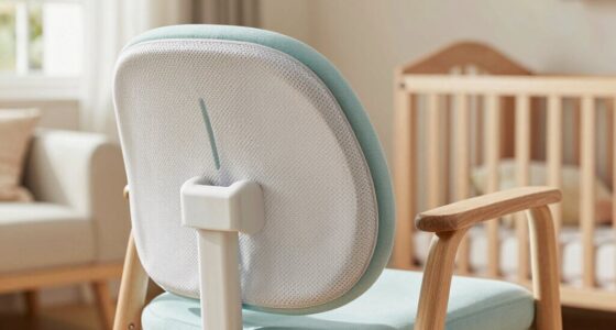 nursery chair back pain