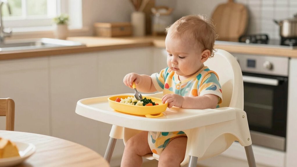 optimal high chair setup
