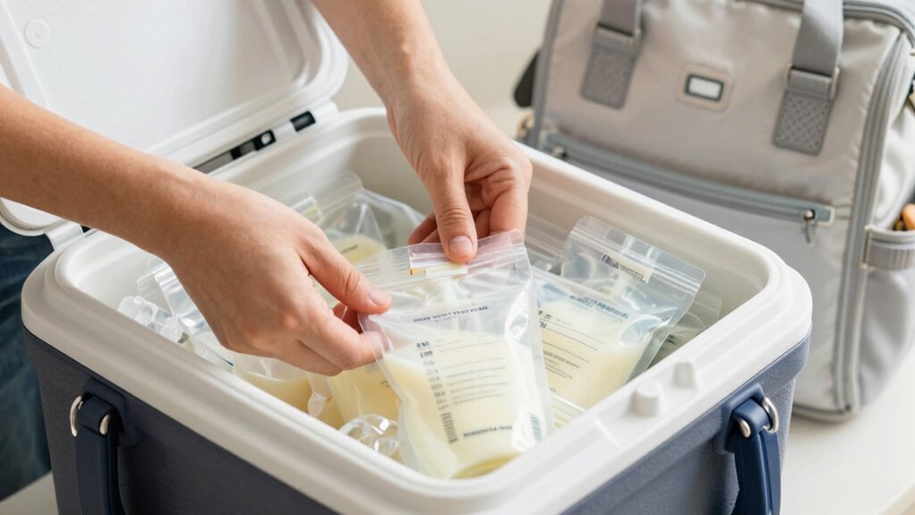 proper on the go milk storage