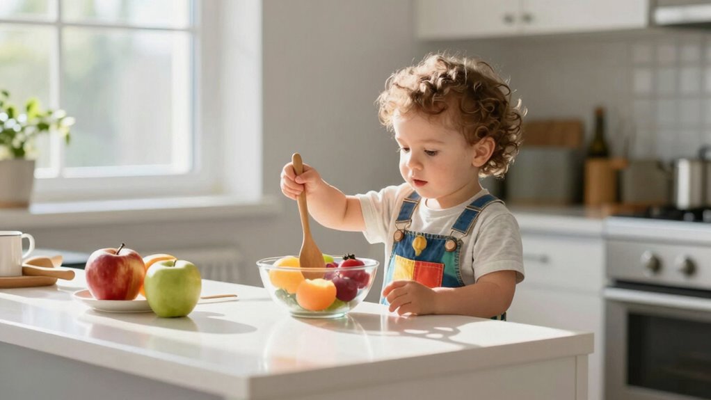 safe accessible toddler counter