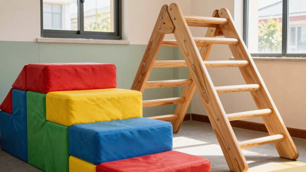 safe age appropriate climbing structure