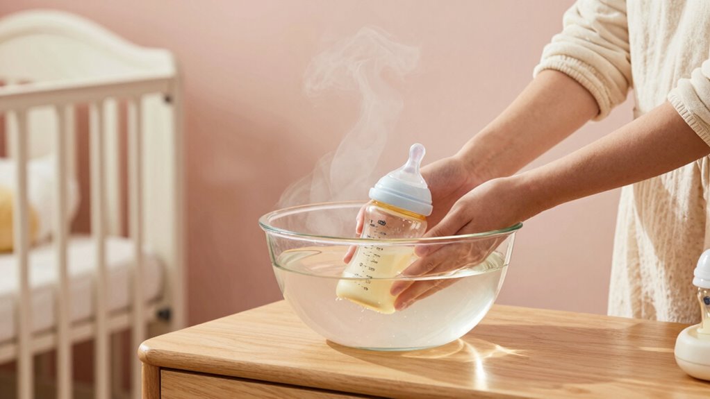 safe homemade bottle warming