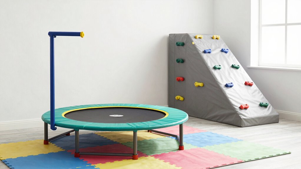 safe spacious play setup