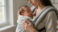 safely start babywearing early