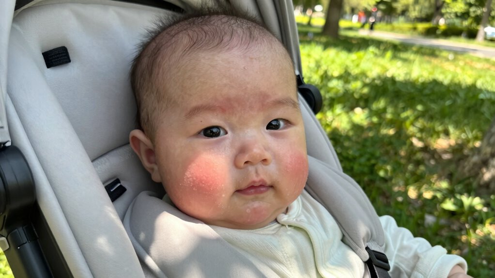 signs of baby overheating