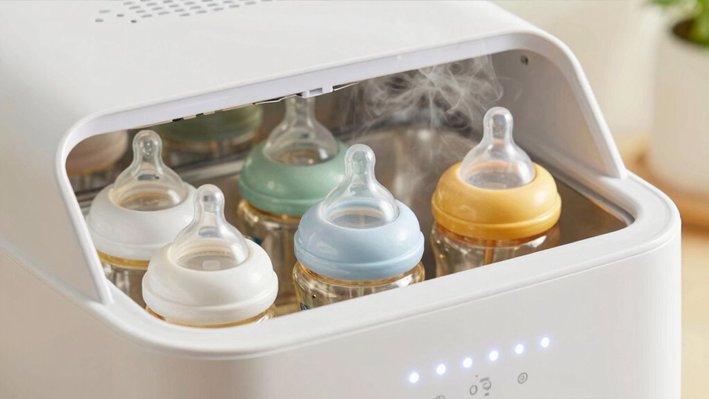 sterilize bottles regularly adapt
