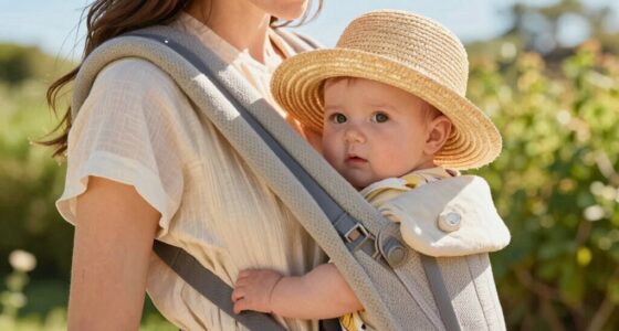 summer babywearing safety
