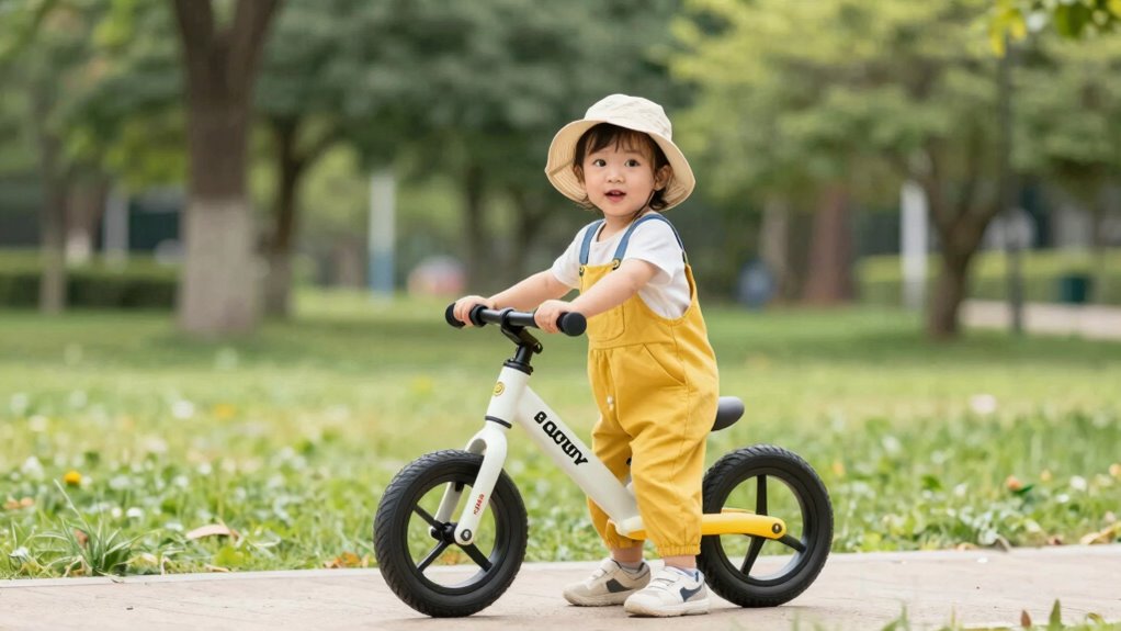 timing for toddler bike introduction