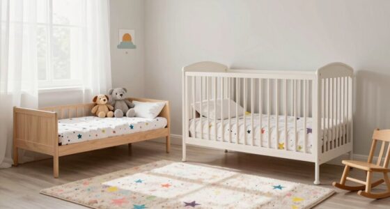 transitioning smoothly to toddler bed
