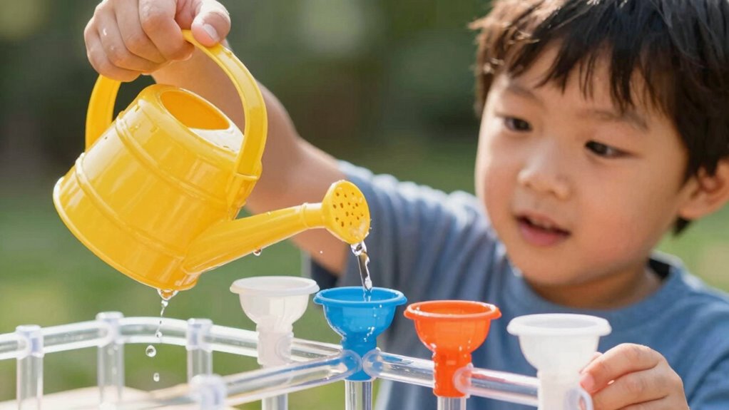 water exploration encourages curiosity