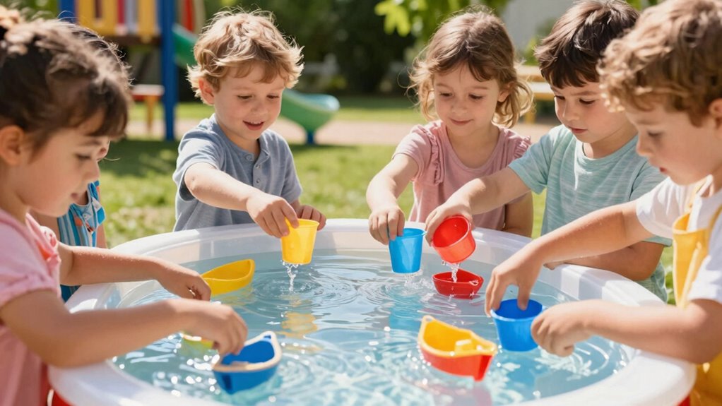 water play fosters scientific exploration