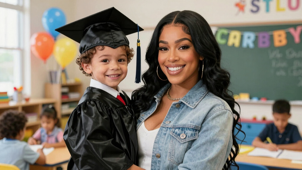 Cardi B Celebrates Son Wave, 4, as He Graduates from Preschool: 'That's My Boy'