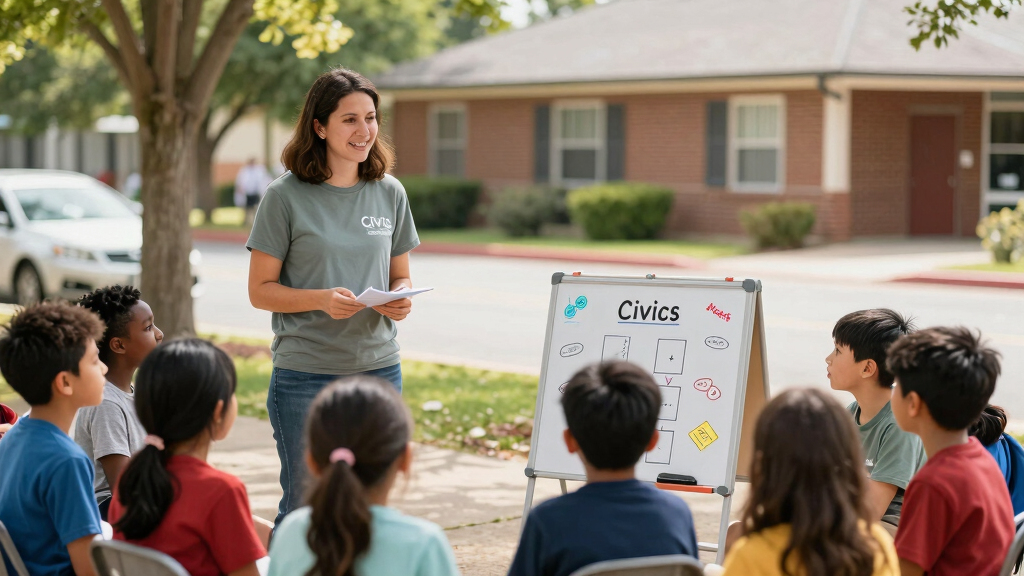 People’s Promise Youth Division Brings Free Civics Lessons To Richwood Kids