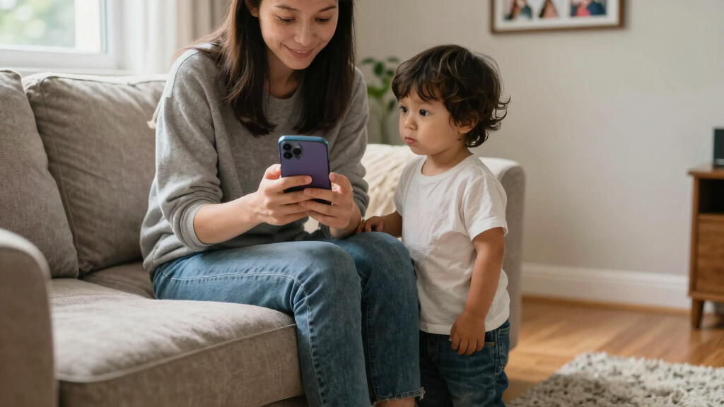 Study: "Mommy, do you love your phone more than me?"