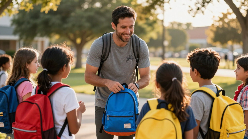 Texans' C.J. Stroud, Houston Leaders Give 250 Backpacks And Life Advice To Kids