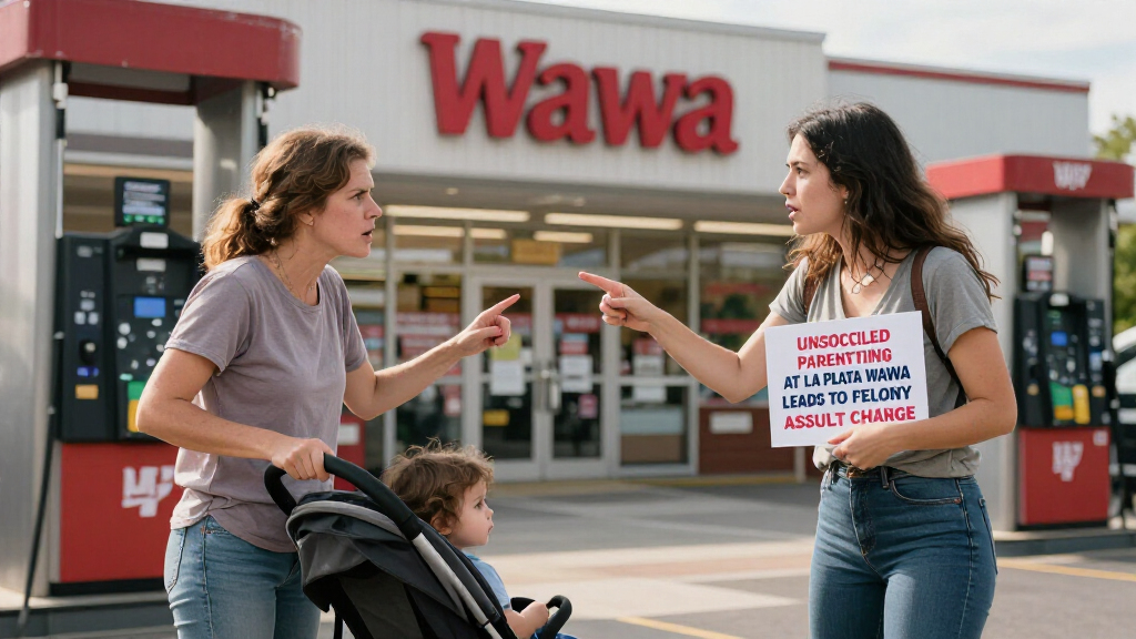 Unsolicited Parenting Advice At La Plata Wawa Leads To Felony Assault Charge