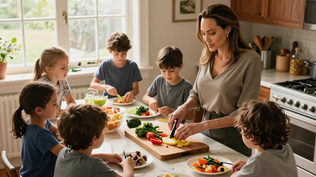 Angelina Jolie Gives Parenting Advice In Rare Comments About Her 6 Kids