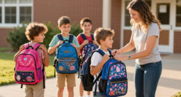 Jordan Walsh Helps Kids Gear Up For School As He Gears Up For Year 4