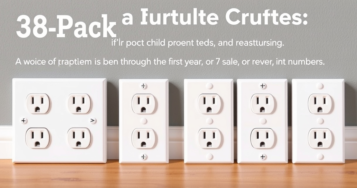 Outlet Covers 38-Pack Review: Babyproofing Basics for September