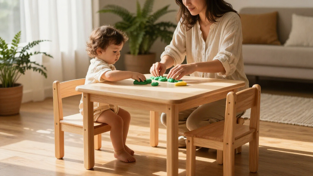 7 Best Montessori Table And Chair Sets For Toddlers